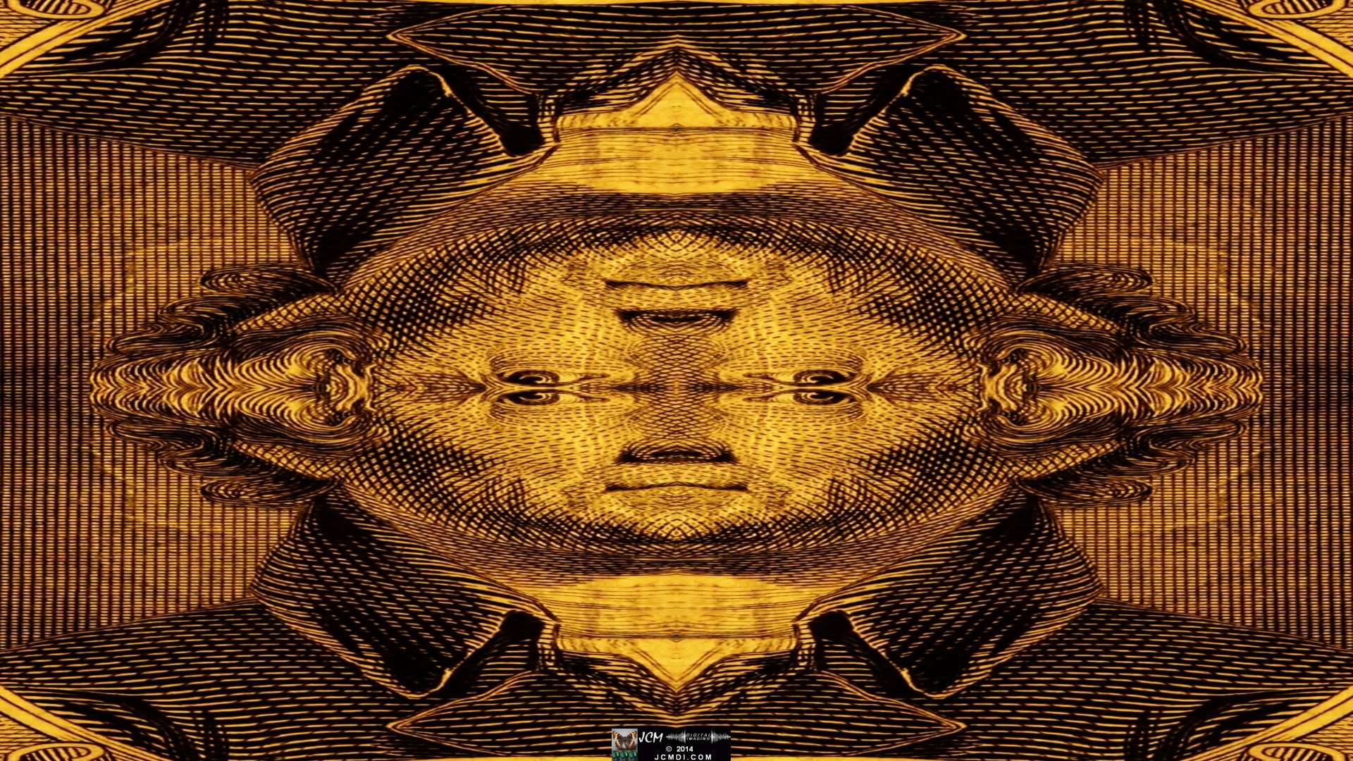 Making Monsters � U.S. Presidents and Paper Currency Quadroscopic Money Artwork